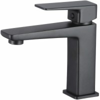 Смеситель для раковины WesnaArt Narcis NAR06-210BL-25100 Черный матовый латунь