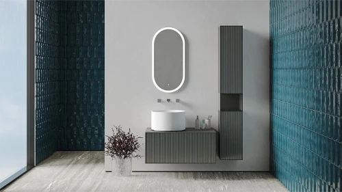 Зеркало Salini Armonia 45 27MA.02.450.900 с подсветкой с сенсорным выключателем Touch и диммером