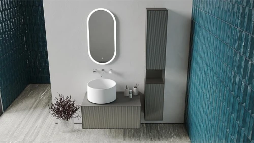 Зеркало Salini Armonia 45 27MA.02.450.900 с подсветкой с сенсорным выключателем Touch и диммером