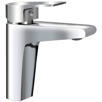 Смеситель для раковины AQUAme Prato AQMP6120 Хром латунь