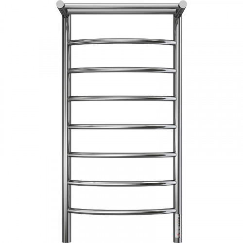 Электрический полотенцесушитель Terminus Классик с/п П8 400х850 4670078531407 с полкой Хром нержавеющая сталь