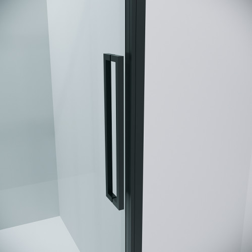Душевой уголок Grossman Cosmo 110х90 120.K33.02.1190.21.00 профиль Черный матовый стекло прозрачное