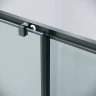 Душевой уголок Grossman Cosmo 110х90 120.K33.02.1190.21.00 профиль Черный матовый стекло прозрачное