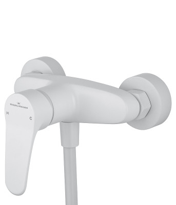 Смеситель для душа Wonzon &amp; Woghand Alfa WW-AE3102-MW цвет Белый матовый