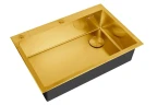 Кухонная мойка ZorG Lux Bronze 75 LUX 7551 BRONZE цвет Бронза