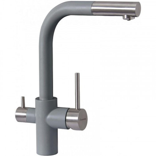 Смеситель для кухни Florentina Кристалл 333.32H.2123.307 цвет Серый шелк