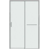 Душевая дверь Grossman Style 110 100.K33.05.110.10.02 профиль Хром стекло шиншилла
