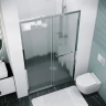 Душевая дверь Grossman Style 110 100.K33.05.110.10.02 профиль Хром стекло шиншилла