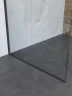 Душевая перегородка BelBagno Uno 60 UNO-L-1-TB-60-C-GM профиль Оружейная сталь стекло прозрачное