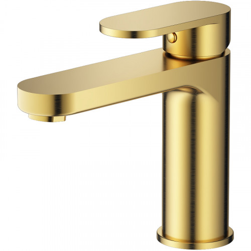 Смеситель для раковины Raglo R50.10.23 Золото матовое латунь