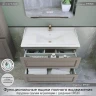 Тумба под раковину Caprigo Уэльс 90 36013-SF025 подвесная цвет Айрон