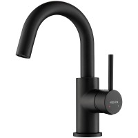 Смеситель для раковины Aquatek Европа AQ1307MB Черный матовый латунь