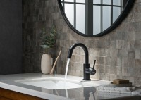 Смеситель для раковины Aquatek Европа AQ1307MB Черный матовый латунь