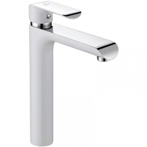 Смеситель для раковины Rose R21F R2111F Белый Хром латунь