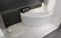 Акриловая ванна Riho Lyra 140x90 B020001005 (BA6600500000000) L без гидромассажа