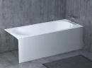 Ванна из искусственного камня Salini Ornella Kit 180х80 102412M Белая матовая