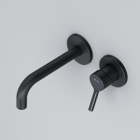 Смеситель для раковины AM.PM X-Joy S F85B72622 Черный матовый латунь встраиваемый