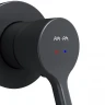 Смеситель для раковины AM.PM X-Joy S F85B72622 Черный матовый латунь встраиваемый