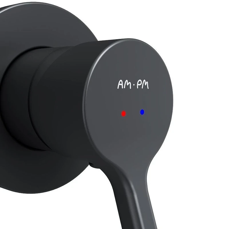 Смеситель для раковины AM.PM X-Joy S F85B72622 Черный матовый латунь встраиваемый