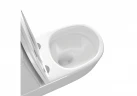 Унитаз компакт Aquatek Optima Plus AQ4452-00 цвет Белый с бачком и сиденьем Микролифт