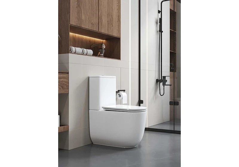 Унитаз компакт Aquatek Optima Plus AQ4452-00 цвет Белый с бачком и сиденьем Микролифт