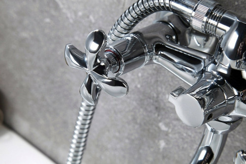 Смеситель для ванны Lemark Flora LM0151C универсальный Хром латунь на стену