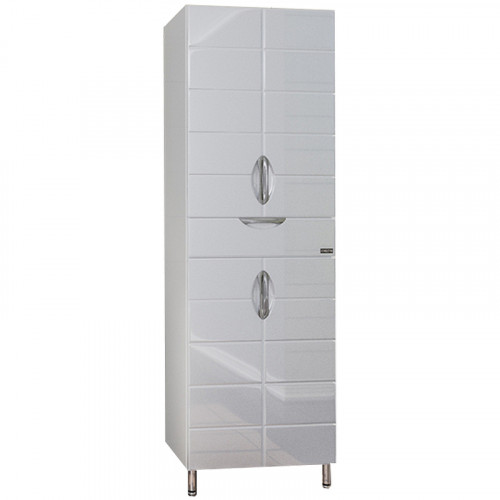 Шкаф пенал СанТа Родос 60 Белый МДФ / ЛДСП