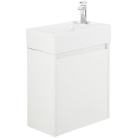 Тумба под раковину BelBagno Kraft Mini 50 R KRAFT MINI-500/260-1A-SO-BO-R подвесная Bianco Opaco МДФ / ЛДСП
