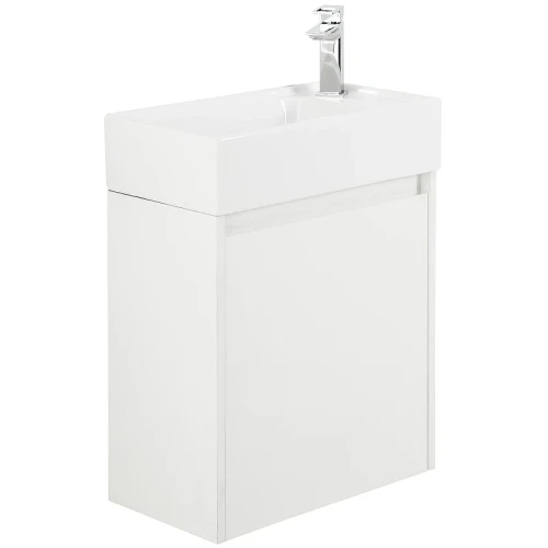 Тумба под раковину BelBagno Kraft Mini 50 R KRAFT MINI-500/260-1A-SO-BO-R подвесная Bianco Opaco МДФ / ЛДСП