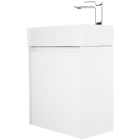 Тумба под раковину BelBagno Kraft Mini 50 R KRAFT MINI-500/260-1A-SO-BO-R подвесная Bianco Opaco МДФ / ЛДСП