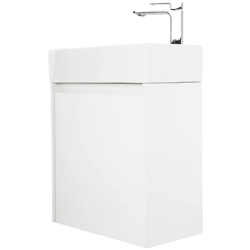 Тумба под раковину BelBagno Kraft Mini 50 R KRAFT MINI-500/260-1A-SO-BO-R подвесная Bianco Opaco МДФ / ЛДСП