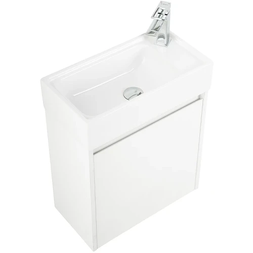 Тумба под раковину BelBagno Kraft Mini 50 R KRAFT MINI-500/260-1A-SO-BO-R подвесная Bianco Opaco МДФ / ЛДСП