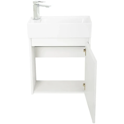 Тумба под раковину BelBagno Kraft Mini 50 R KRAFT MINI-500/260-1A-SO-BO-R подвесная Bianco Opaco МДФ / ЛДСП