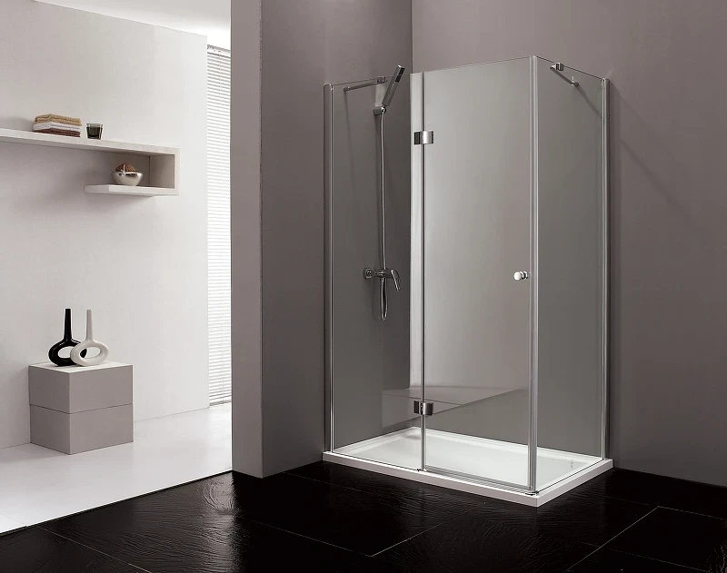 Душевой уголок Cezares Verona 120x90 L VERONA-W-AH-1-120/90-P-Cr-L профиль Хром стекло рифленое