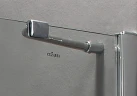 Душевой уголок Cezares Verona 120x90 L VERONA-W-AH-1-120/90-P-Cr-L профиль Хром стекло рифленое