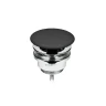 Донный клапан Kludi Rotexa 1047039-00 click-clack цвет Черный матовый