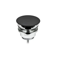 Донный клапан Kludi Rotexa 1047039-00 click-clack цвет Черный матовый