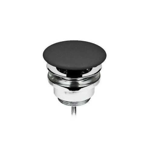 Донный клапан Kludi Rotexa 1047039-00 click-clack цвет Черный матовый
