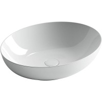 Раковина-чаша Ceramicanova Element 52 CN6017 Белая фарфор накладная