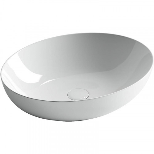Раковина-чаша Ceramicanova Element 52 CN6017 Белая фарфор накладная