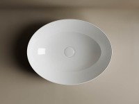 Раковина-чаша Ceramicanova Element 52 CN6017 Белая фарфор накладная