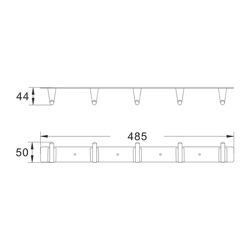 Вешалка для полотенец Shevanik SG57C SG5751C цвет Белый