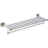 Полотенцедержатель Bemeta Retro Gold and chrom 144202098 Золото Хром