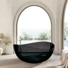 Ванна из полиэфирной смолы Abber Kristall 150x150 AT9705Onyx Без гидромассажа