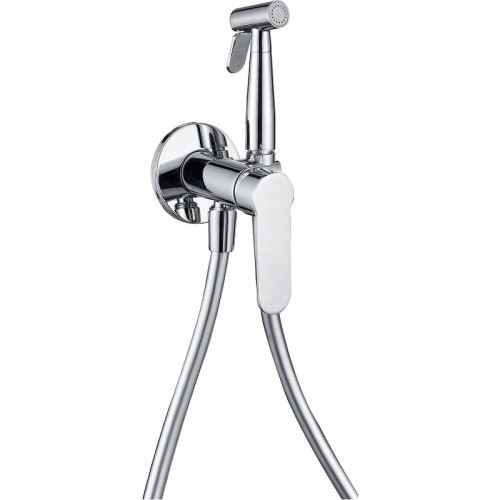 Гигиенический душ со смесителем Aquanet Passion AF300-52С 243317 Хром латунь на стену