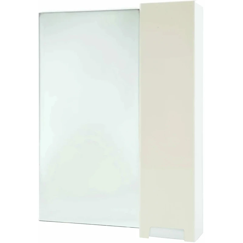 Зеркало со шкафом Bellezza Пегас 70 R 4610411001075 Бежевое