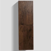 Шкаф пенал BelBagno Luce 40 LUCE-1350-2A-SC-PL подвесной Polissandro МДФ / ЛДСП