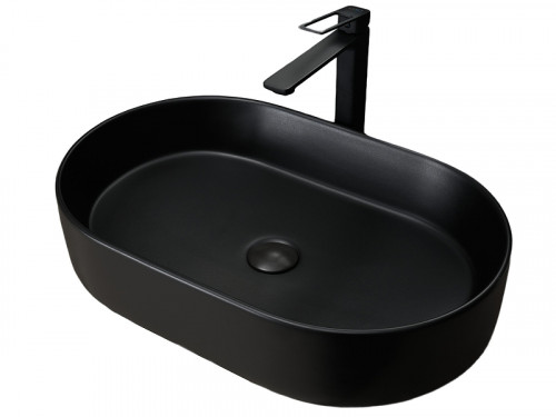 Раковина-чаша Gid Lago 60 Bm1479 53354 цвет Черный матовый