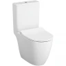 Унитаз компакт Vitra Sento Rim-ex open back 9830B003-7204 с бачком и сиденьем Микролифт фарфор напольный