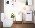 Унитаз компакт Vitra Sento Rim-ex open back 9830B003-7204 с бачком и сиденьем Микролифт фарфор напольный